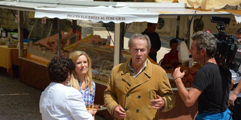 L’instit au marché de Sarlat