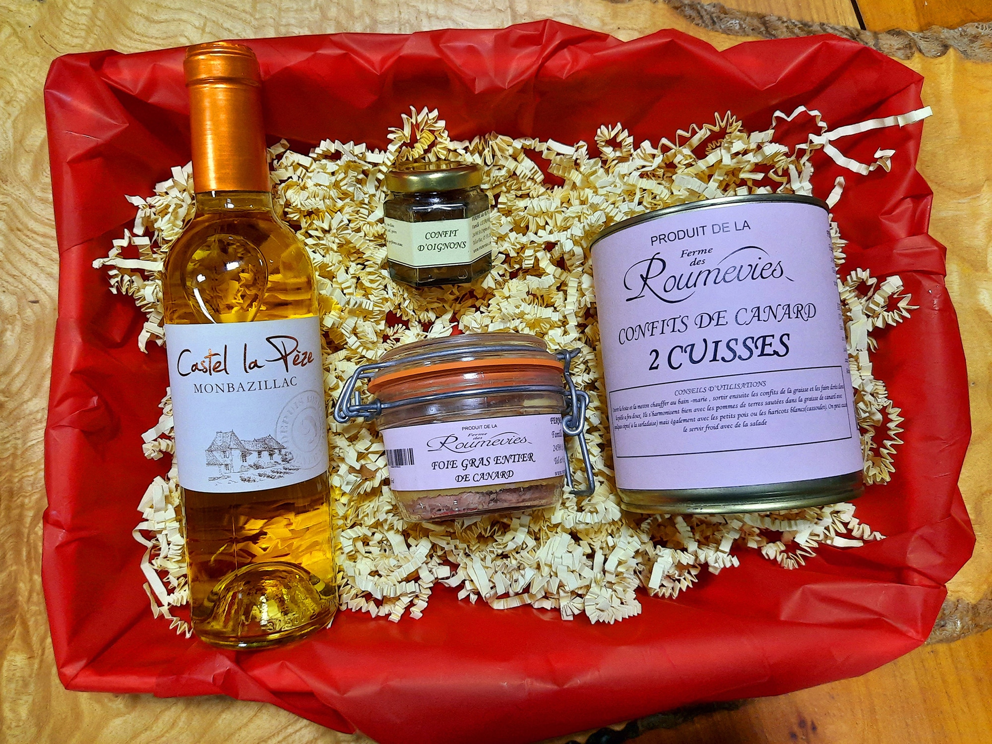 Coffret Foie Gras et Confit - La Ferme des Roumevies