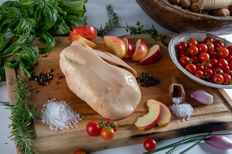 Foie gras frais  : peut-on commander les produits frais sur le site de la Ferme des Roumevies ?