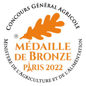 Médaille bronze concours général agricole Paris 2022